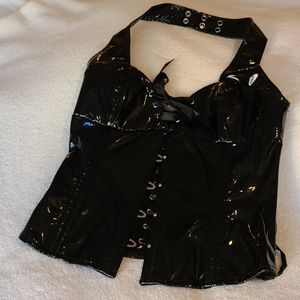 Coquette Vynil corset size small